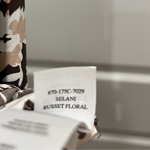 NWT RAILS Selani midi One Shoulder Dress Russet Floral - Picture 8 of 8